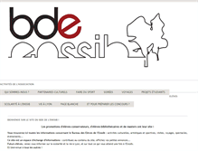 Tablet Screenshot of bde.enssib.fr