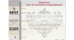 Desktop Screenshot of maguelone.enssib.fr