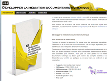 Tablet Screenshot of mediationdoc.enssib.fr